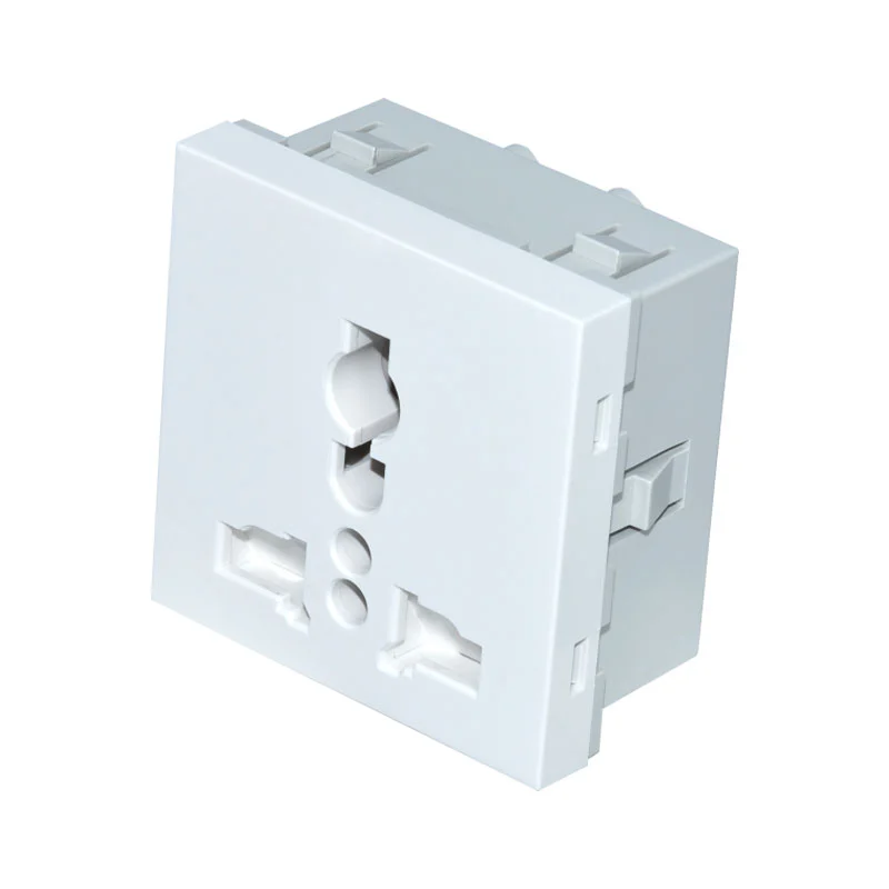 3Pin Multi-function Socket Universal Socket Suit សម្រាប់ EU UK UK IT CN Plug