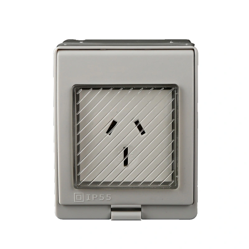 IP55 Series ជួសជុល Surface Australian Socket with Switch