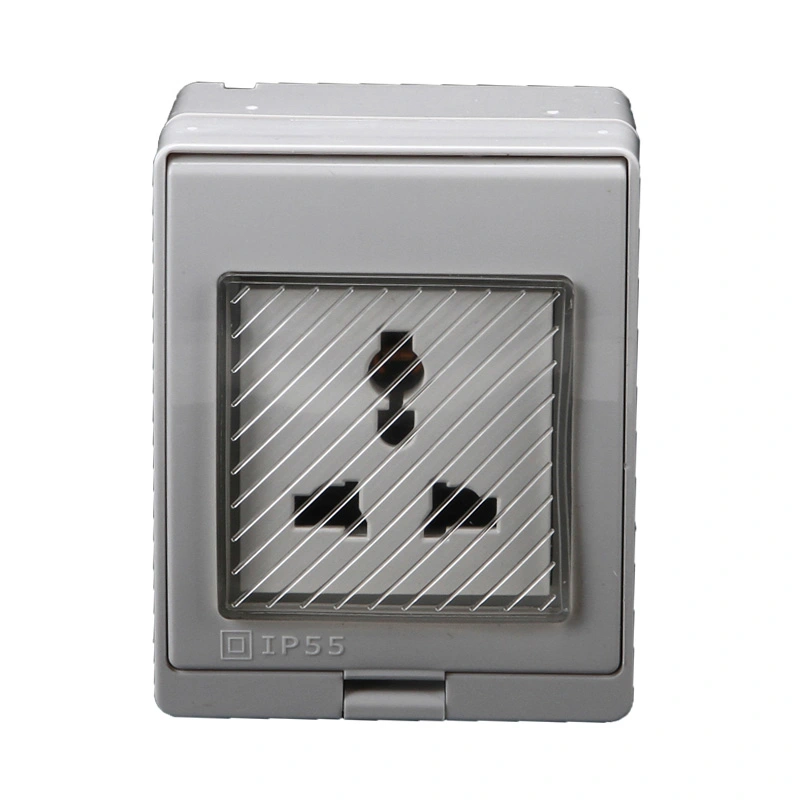 IP55 Universal Waterproof Surface Socket និង Switch